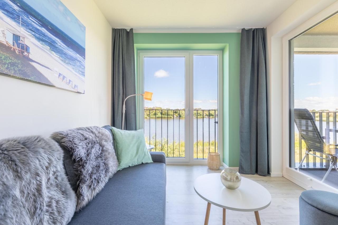 Ferienwohnung Ankerplatz No 7 Mit Blick Auf Den See Nordstrand Exterior foto